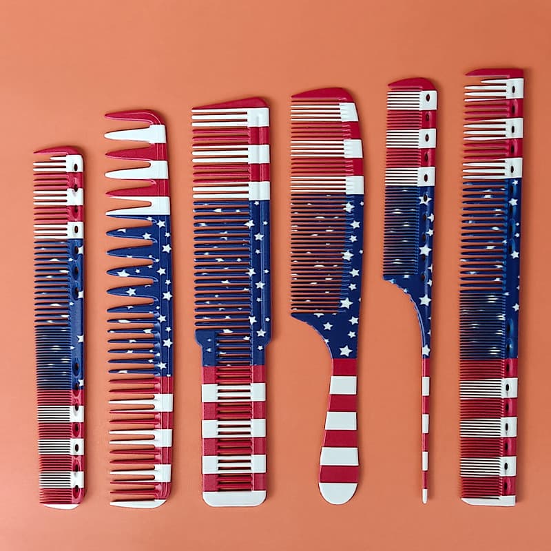 Pente de cabeleireiro de novo estilo no atacado, pente para corte de cabelo, pente específico para salão, pente de cabo