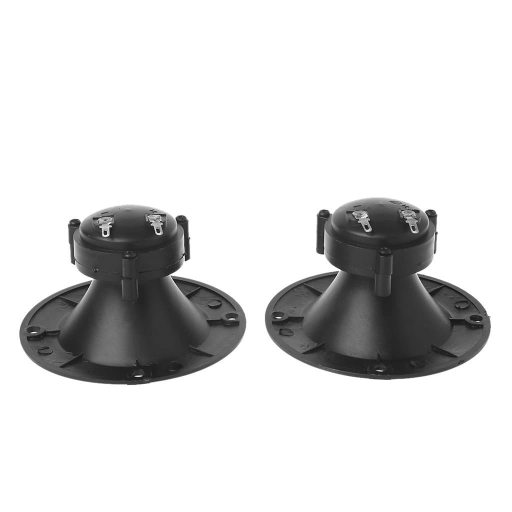 1 Par de Alto-falantes de Áudio de 96mm, Tweeter Piezoelétrico de Alta Frequência, Alto-falante Piezoelétrico Portátil