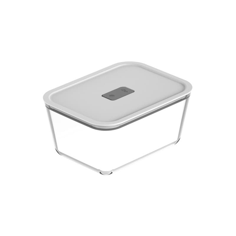 Pote Hermético de Vidro Retangular 2,4 Litros Refratário Marmita Fresh Lock Ou