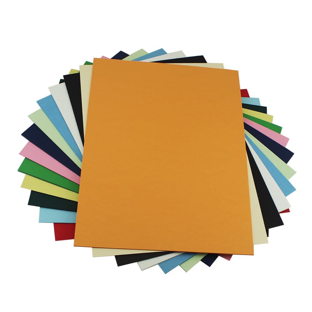 Papel de cartão colorido A4 230g capa de papel preto vermelho grosso cartão duro papel artesanal cartão de visita papel