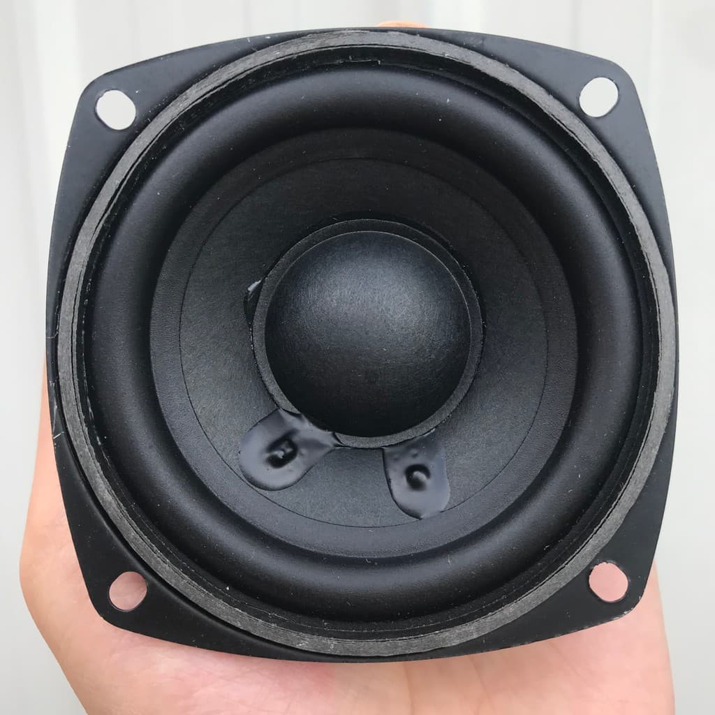 Alto-falante de 10cm 4 ou 15w Alto-falante de frequência total Alto-falante de áudio 4 ou 15w Watt 10cm Alto-falante de