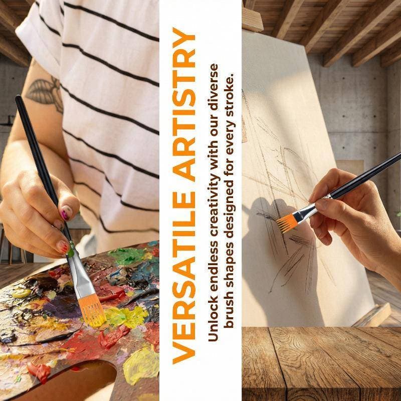 [GrandLarge] Pincéis Profissionais De Pintura Em Aquarela Ponta De Pincel Flexível Para Artistas Guache E Design De Tint