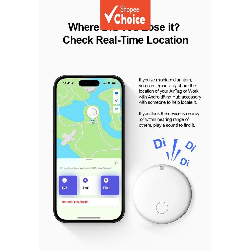 Mini Rastreador GPS Tag para Android, Google Encontre, Hub, Localizador Global Inteligente, Dispositivo de Rastreamento