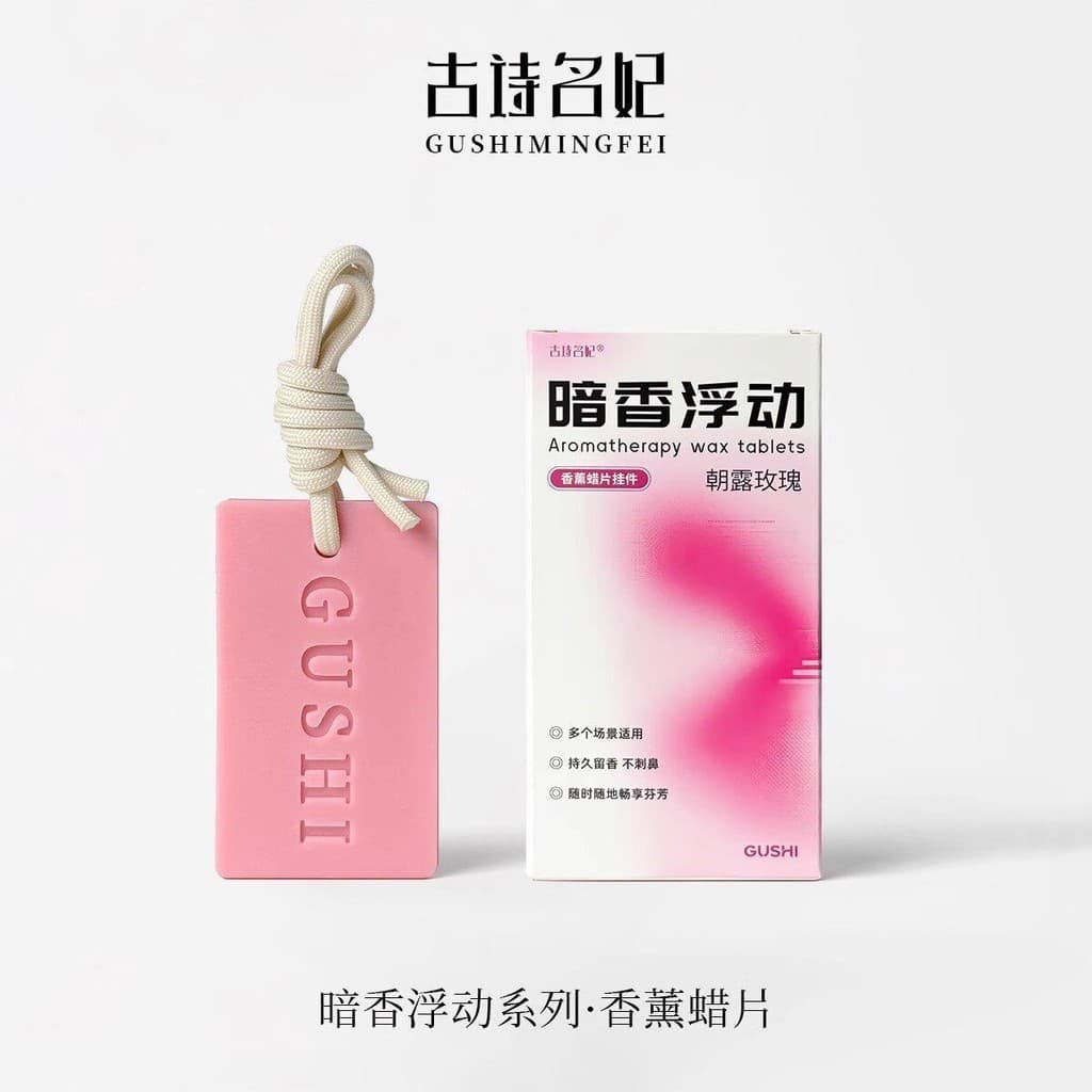 Poesia antiga famosa concubina fragrância escura série flutuante aromaterapia comprimidos de cera sapato gabinete desodo