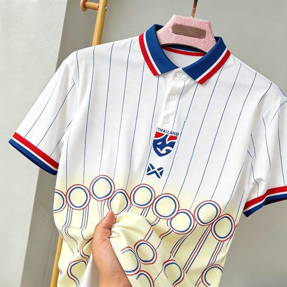 Camisa do time de futebol nacional Warrix Tailândia, temporada de jogos 2026/27, Tailândia Love Peace, mas se a guerra e