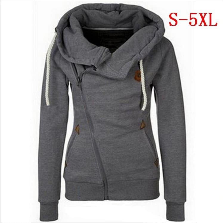 Casaco Feminino Com Capuz De Inverno Para Mulheres