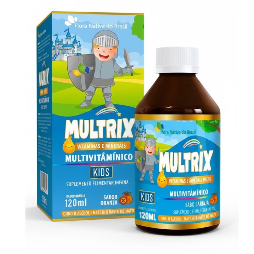 Suplemento Alimentar Multivitamínico Multrix Infantil 120ml