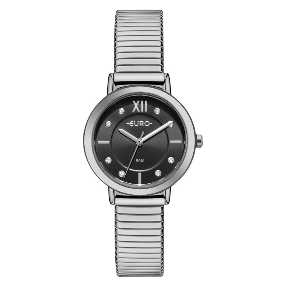 Relógio Euro Feminino Serpentes Prata - EU2035ZCP/5P