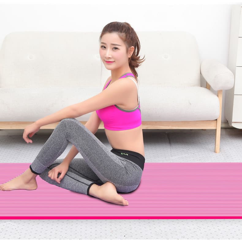 Tapete de yoga iniciante tapete doméstico feminino masculino engrossado ampliado alongado tapete de yoga antiderrapante