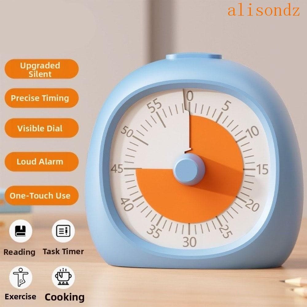 ALISOND1 Temporizador Visual , Lembrete De Autodisciplina Contagem Regressiva De Cozinha , 60 Minutos