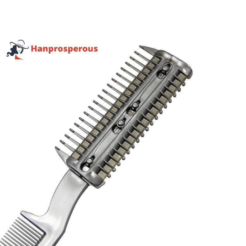 Hanprosperous > Aparador De Pêlos De Cães De Estimação Pente De Corte Com 2 s Grooming Navalha Desbaste Pentes Para E Ga