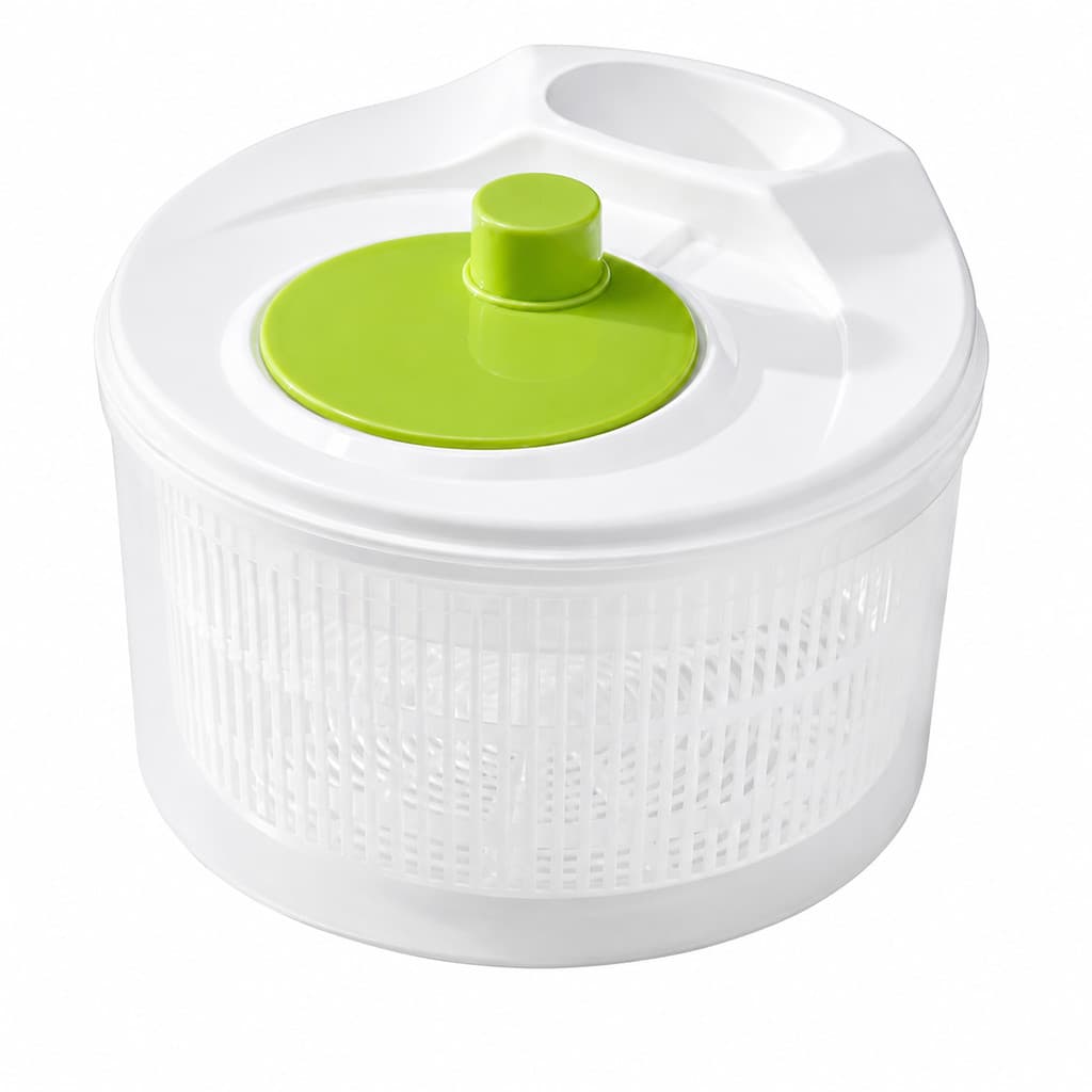 Centrífuga De Salada Manual Secador Folhas Verduras 3L