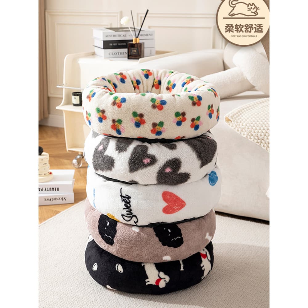 Cama de gato cama de gato inverno quente tapete para animais de estimação quatro estações Universal pequeno cama de cach