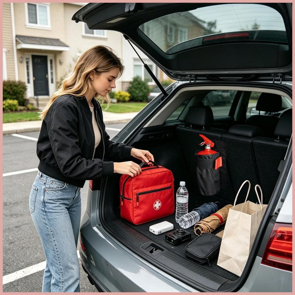 Saco De Armazenamento Para Extintor De Incêndio De Carro , Ferramenta De Extinção De Chamas , Bolsa , Suporte Automóvel