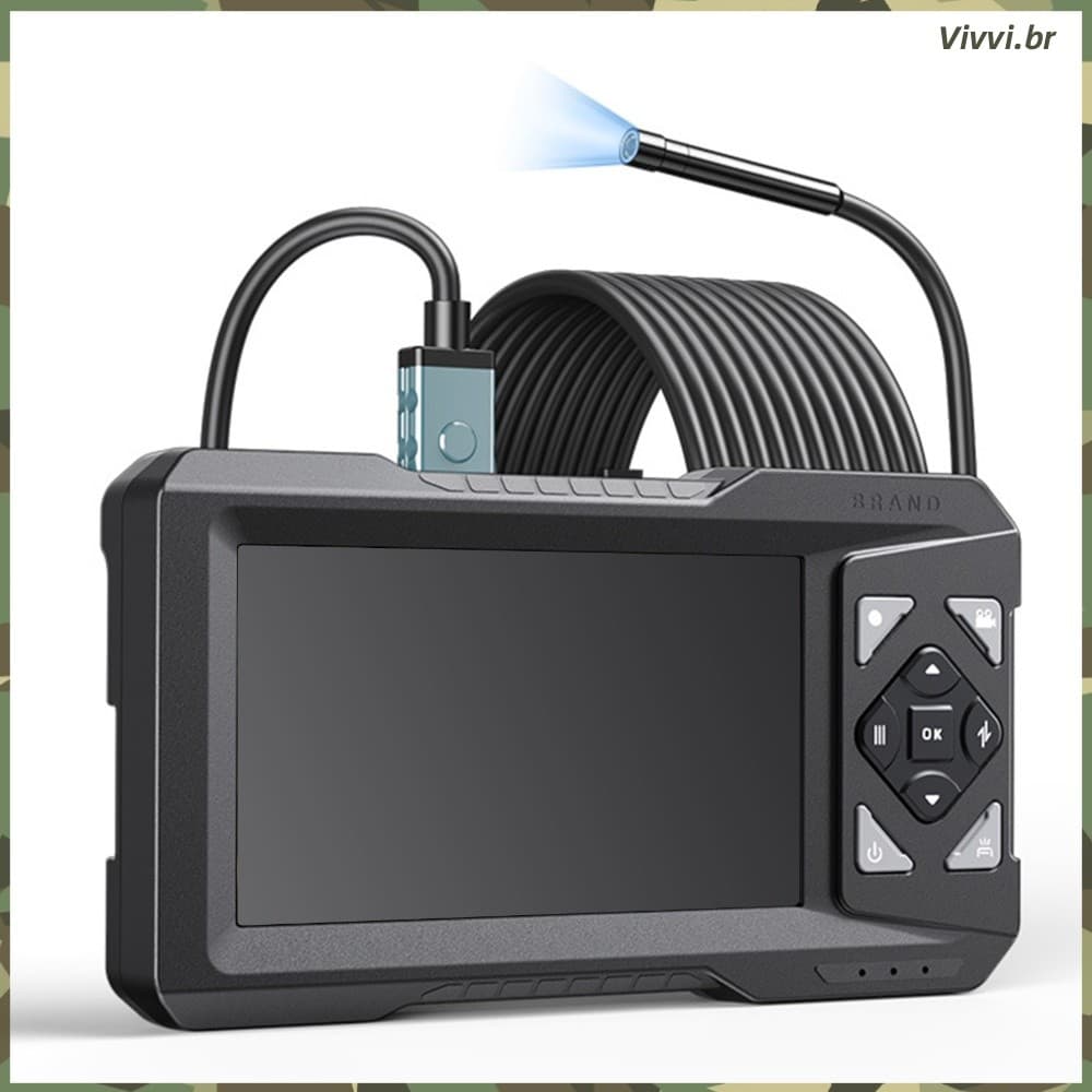 Boroscópio Industrial 5M Com Sonda IP67 À Prova D'água E Articulada _VVI