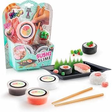 Conjunto De Slime - Sushi - Fun F0258-8