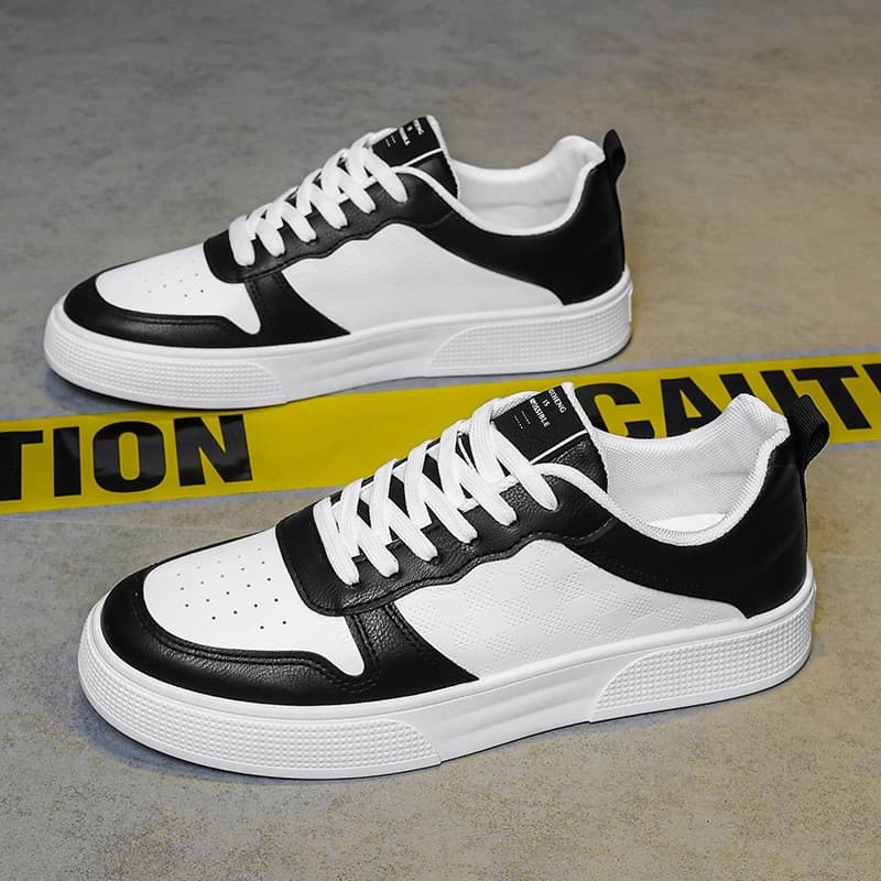Homens sapatos masculinos novo estilo primavera verão respirável estudante sapatos brancos na moda All-Match esportes sa
