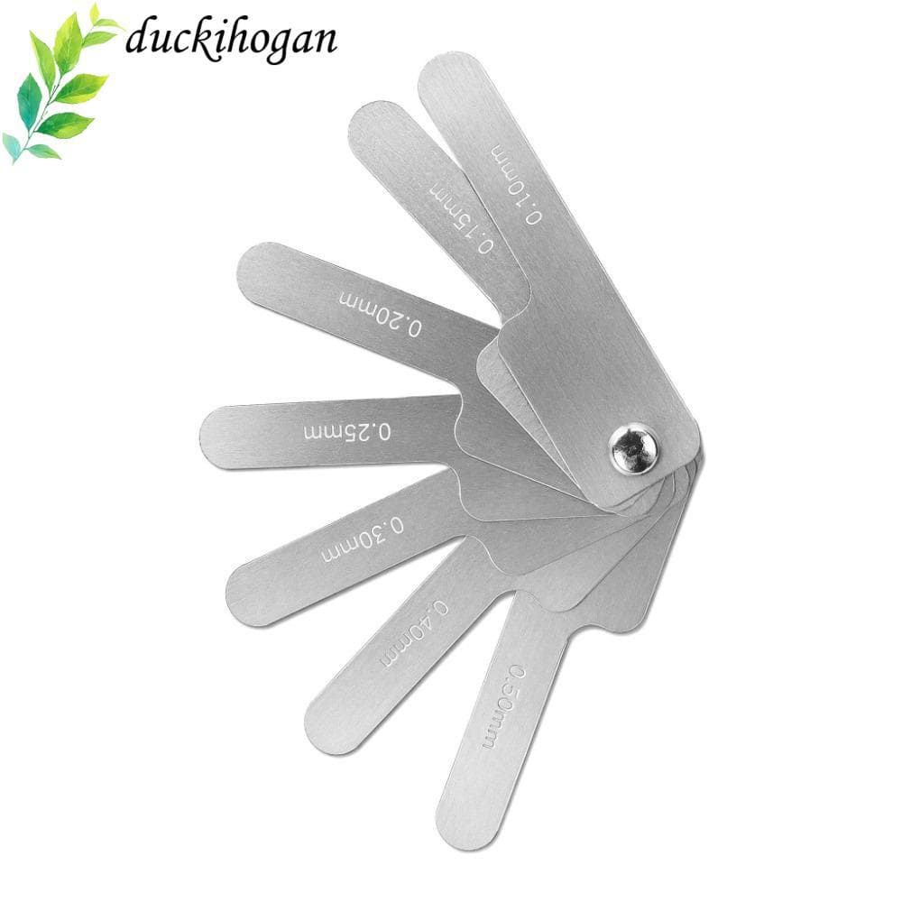 Ferramenta De Medição De Lacuna Dentária DUCKIHOGAN , Medidor De Sensação Alternativa De 7 Lâminas , Aço Inoxidável