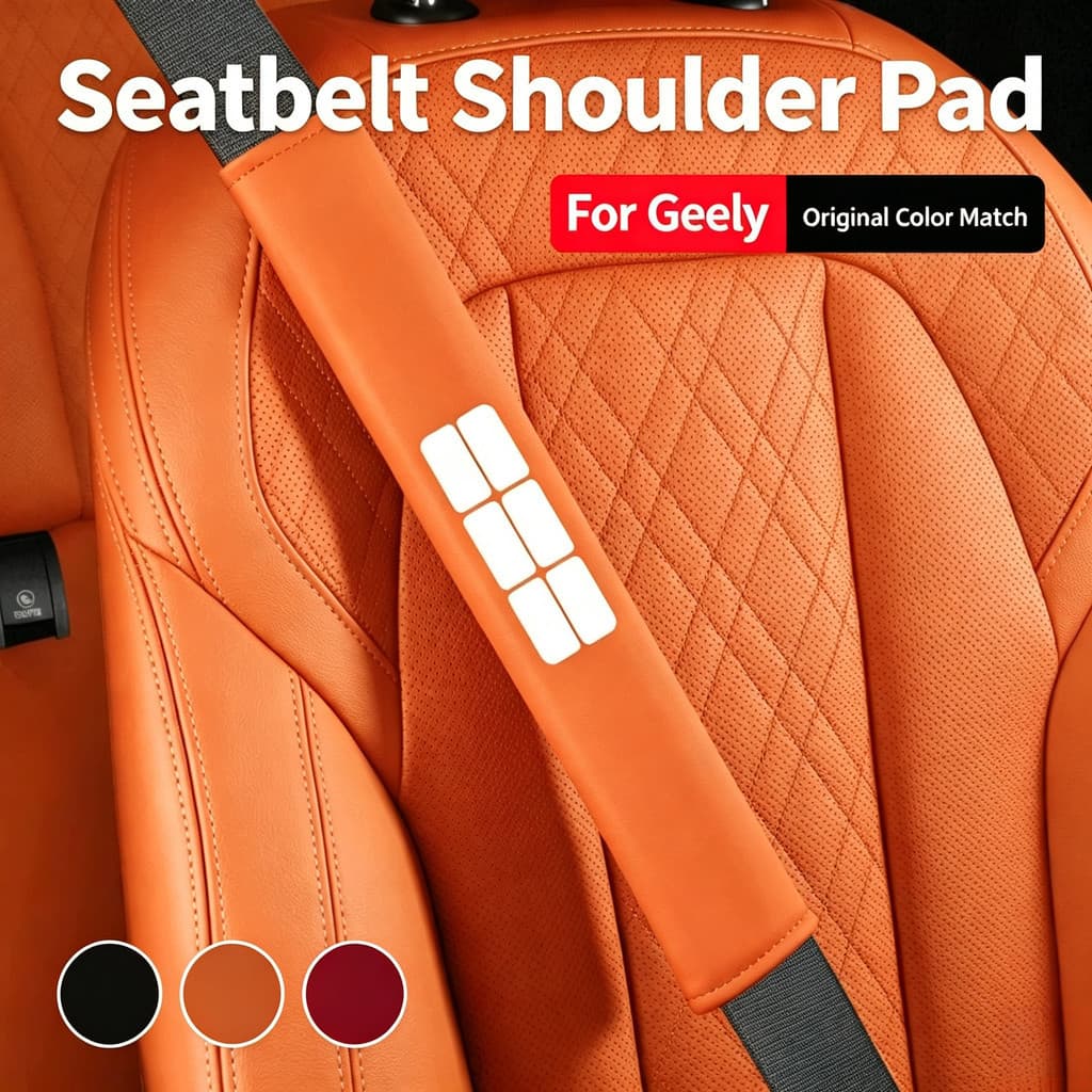 Adequado para protetor de cinto de segurança dos modelos Geely Silver L7, River Star Wish L6, Star Shine 8, E8, E5, Star
