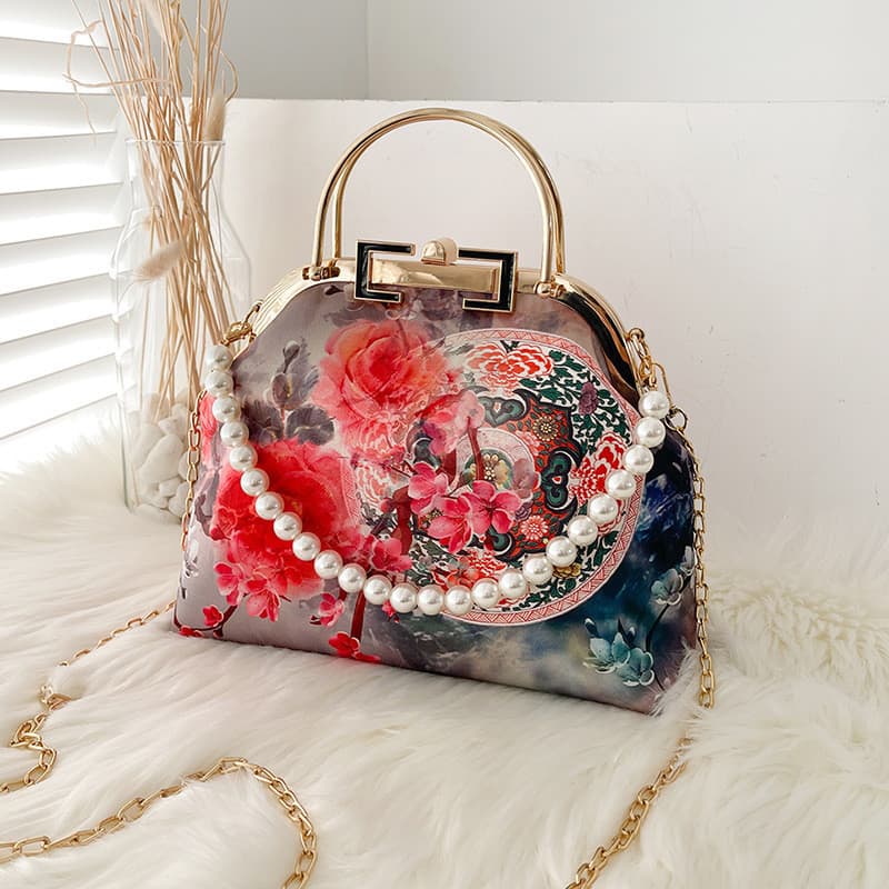 Estilo chinês bolsa feminina cheongsam bolsa crossbody bolsa de embreagem bolsa crossbody bolsa passarela bolsa ao vivo