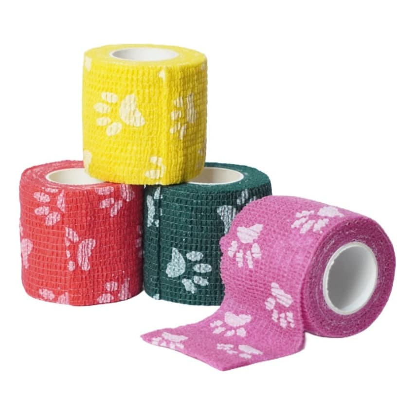 Kit 20 Bandagem/atadura Elástica  5 Cm - Tipo Coflex -vetrap