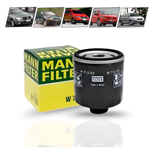 Filtro Óleo Fox Gol Saveiro Voyage Ea111 Mi At Original MANN