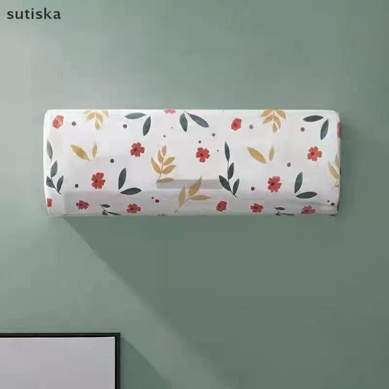 sutiska Estilo Ar Condicionado Capa De Poeira Ventilador Montado Na Parede Universal Minimalista Dos Desenhos Animados L