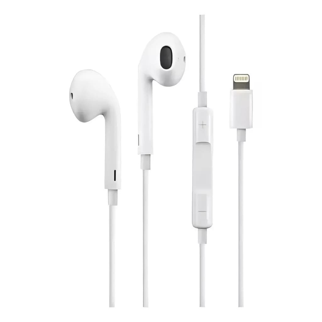 Fone De ouvido Iphone Entrada lightning EarPods Kaidi KD-730 Estéreo Musicas Microfone Controle De Volume IOS Chamadas