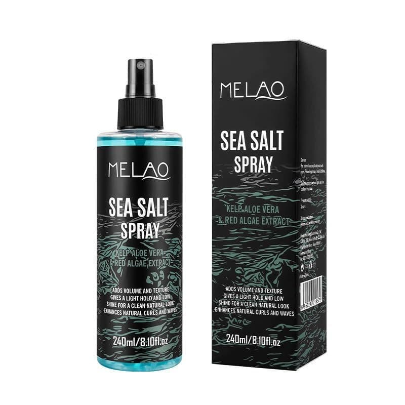 Spray De Sal Marinho Com Algas , Aloe Vera , Extrato De Vermelhas , 8.10 fl oz , Capilar Texturizante Para Ondas E Cacho