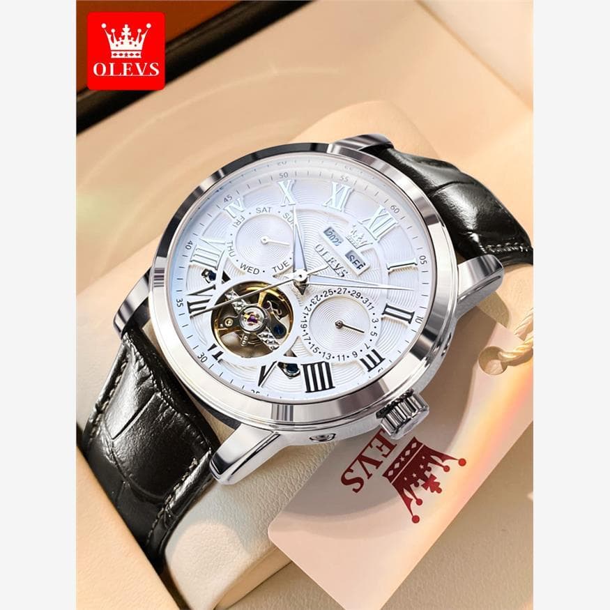 Swiss Oris marca relógio masculino totalmente automático relógio mecânico oco moda à prova dwaterproof água negócios rel