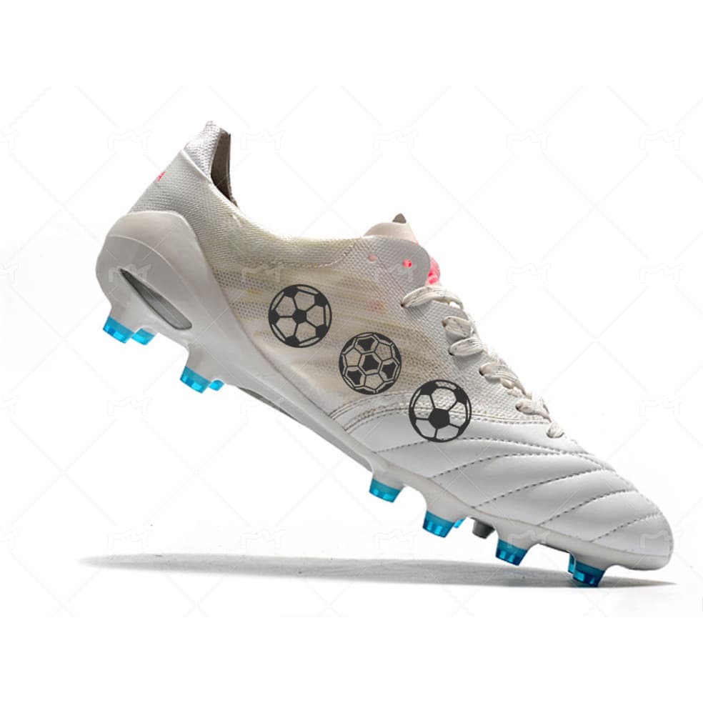 Botas De Futebol De Malha Impermeáveis Acolchoadas Masculinas FG Calçados Esportivos Branco Preto Rosa Tênis