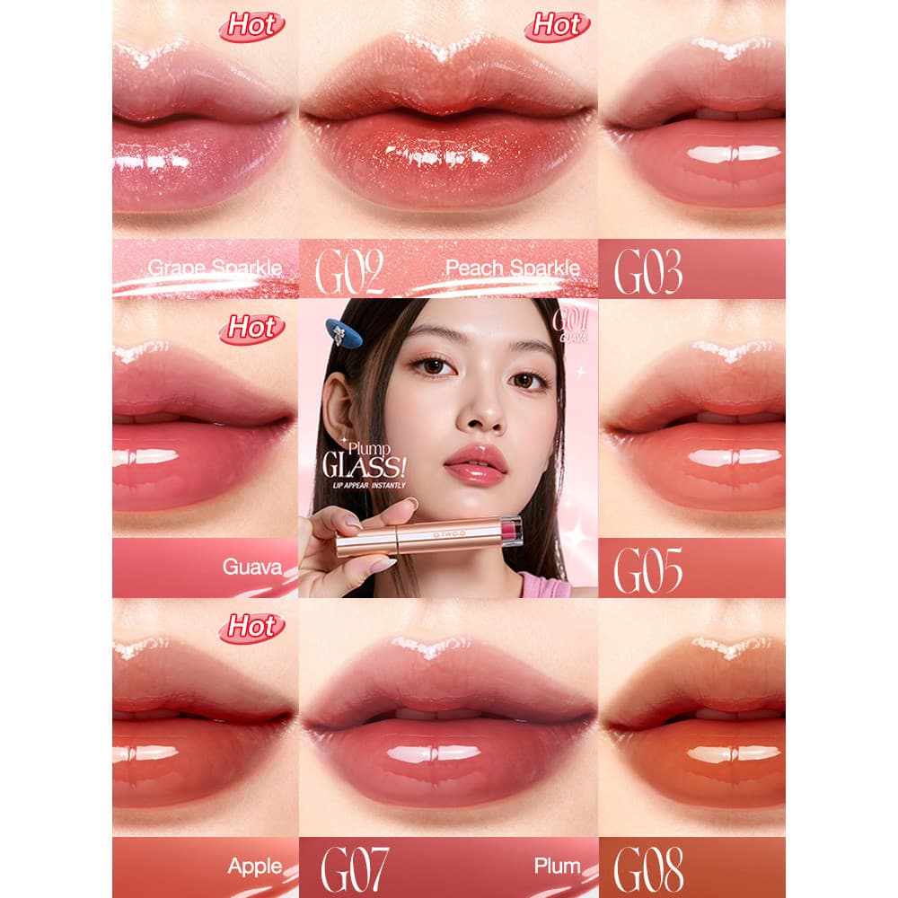 Dudu Lip Water Gloss Vidro Lip Gloss Espelho Hidratante Batom Natural Não Pegajoso Nu Lip Enhancement Essence LipGloss