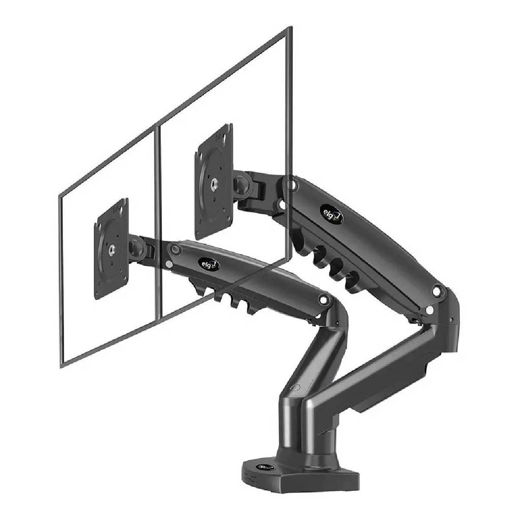 Suporte Para 2 Monitores Com Regulagem Altura F160n