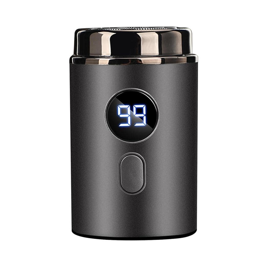 Mini Barbeador Elétrico Recarregável, Lavável para Todo o Corpo, Portátil para Viagens e Carro, Barbeador Masculino