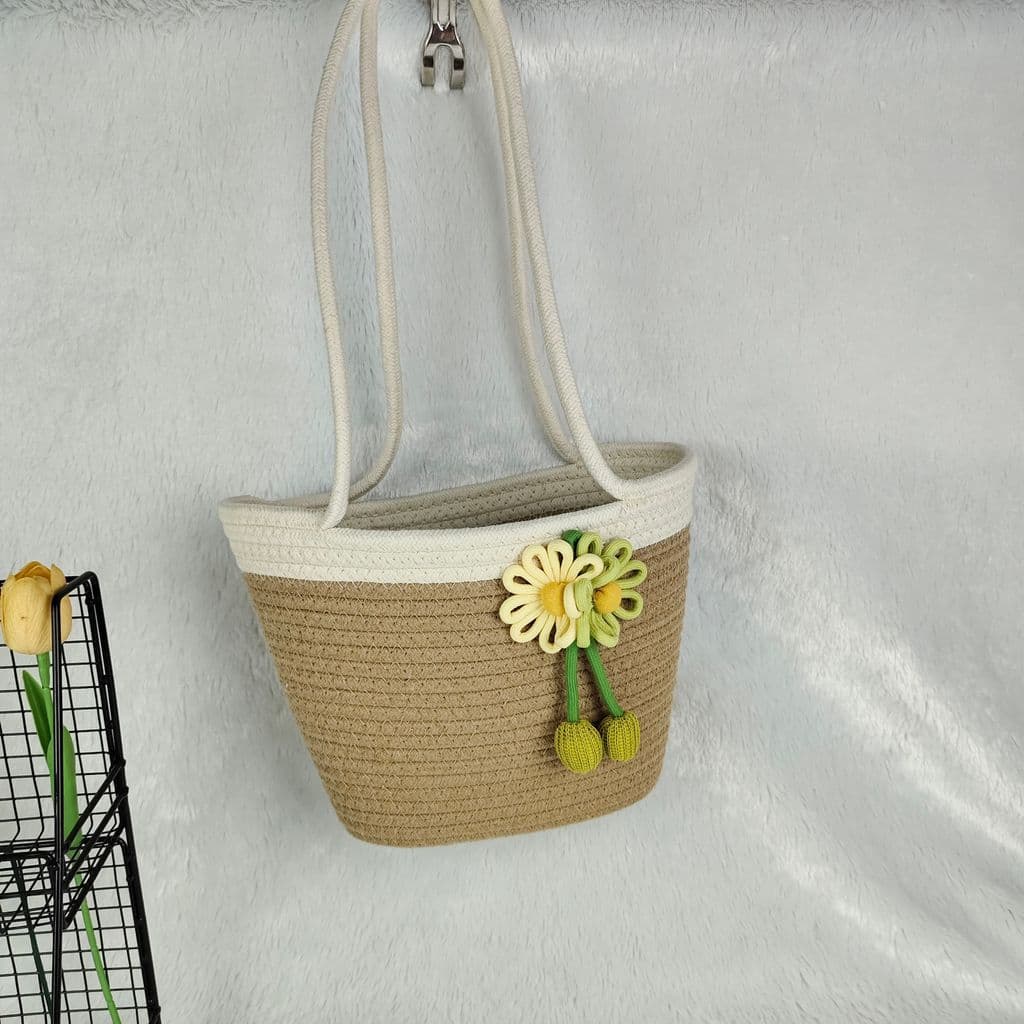 Bolsa bolsa feminina Bolsa tecida à mão feminina 2025 novo estilo elegante All-Match bolsa mensageiro de um ombro Design