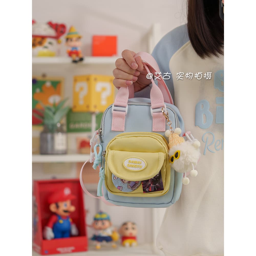 Mini bolsa de ombro bonito estudante nicho compras Outing estilo japonês saco de dor feminino saco do telefone móvel peq