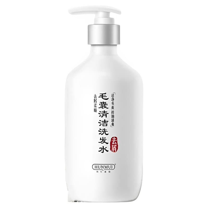Shampoo Controle de Óleo Fofo Anticaspa Folículo do Couro Cabeludo Limpeza Profunda Shampoo Juvenil para Meninos Estudan