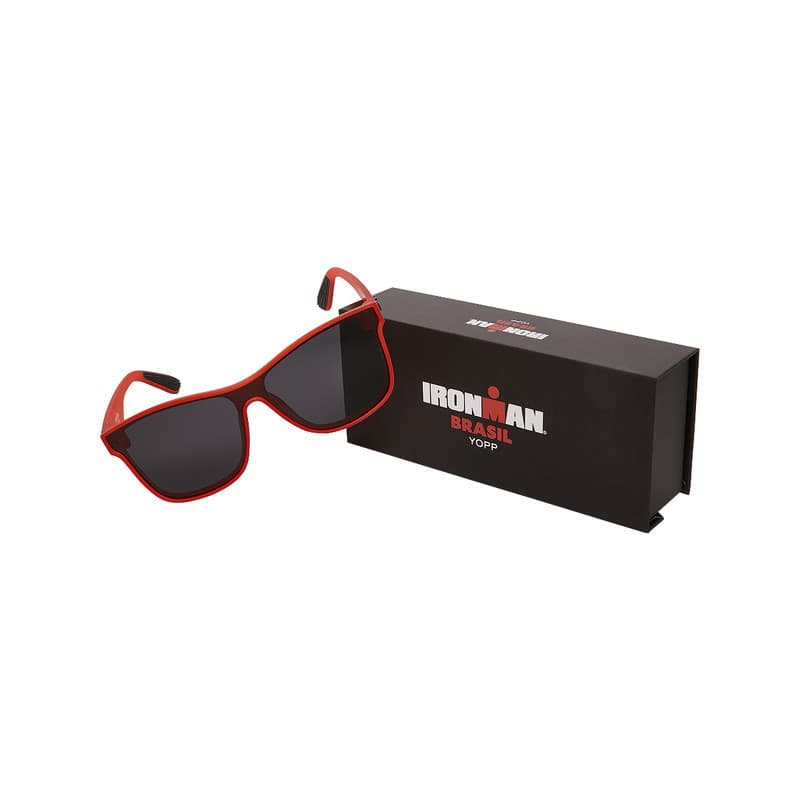 Óculos de Sol Yopp Polarizado Uv400 Ironman Brasil IMH02 Hype Preto Laranja