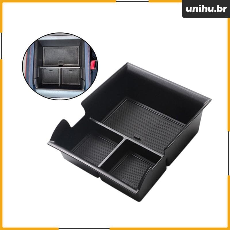 [Unihu] Bandeja Do Console Central Com Suporte Para Óculos De Sol Organizador De Apoio De Braço ABS Carro BYD Yuan Plus