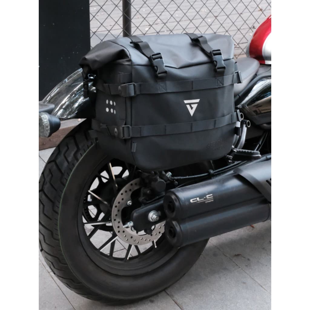 Adequado para primavera brisa 450CLC Retro saco lateral suporte saco à prova dwaterproof água capacete completo liberaçã