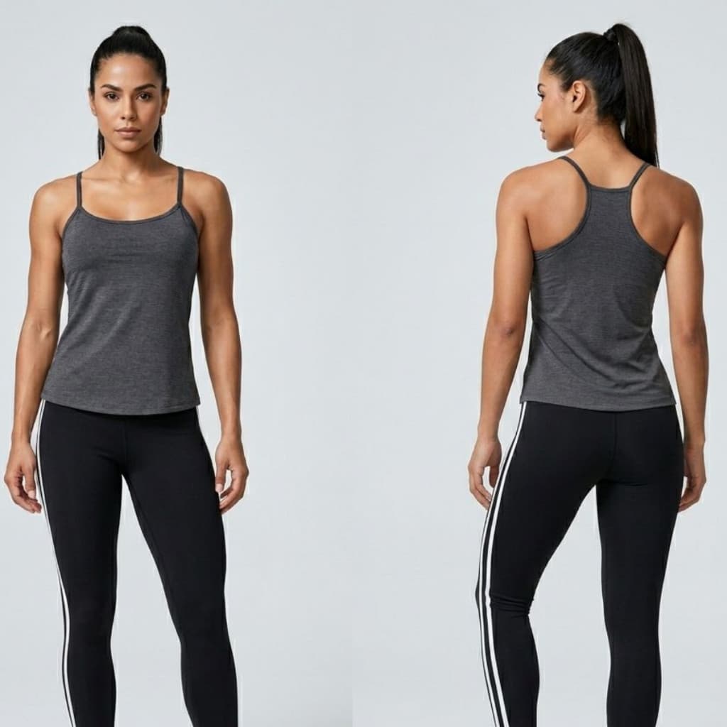 Camiseta Feminina Fitness Regata com Zero Transparência para Academia