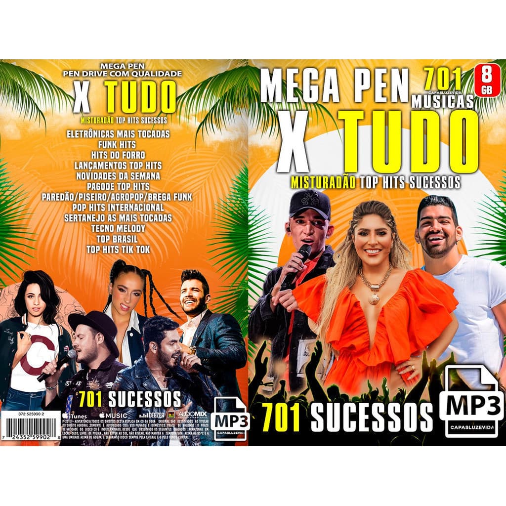 Super Pen Drive X-tudo Misturadão