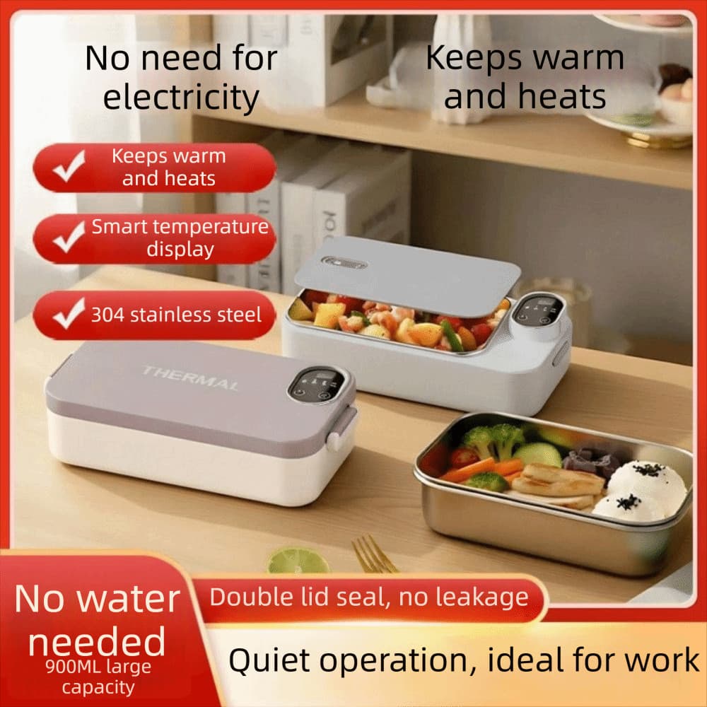 Aquecedor De Alimentos  , Função De Aquecimento Recipiente Interno Removível Lancheira Aquecida USB , Isolament