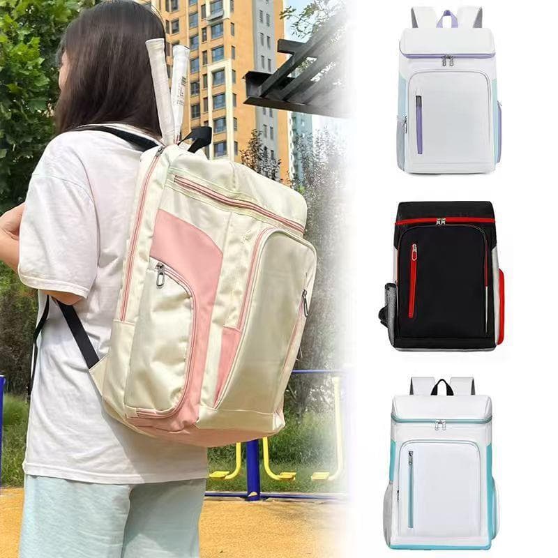 Saco de Badminton mochila masculino treinamento esportivo 2026 novo estilo saco de tênis de grande capacidade mochila fe
