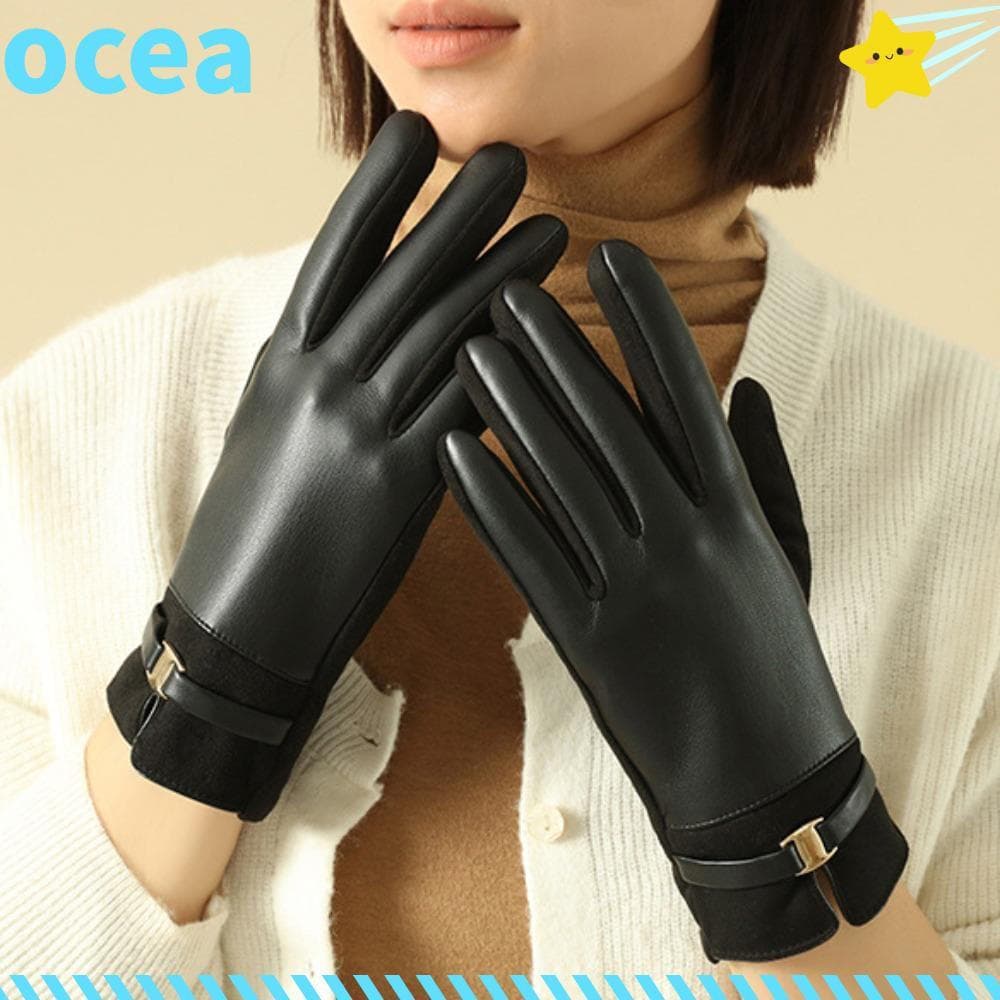 Luvas Touchscreen OCEA, Luvas de Inverno Impermeáveis e Quentes para Esqui com Toque Sensível, Tamanho 2XSZ
