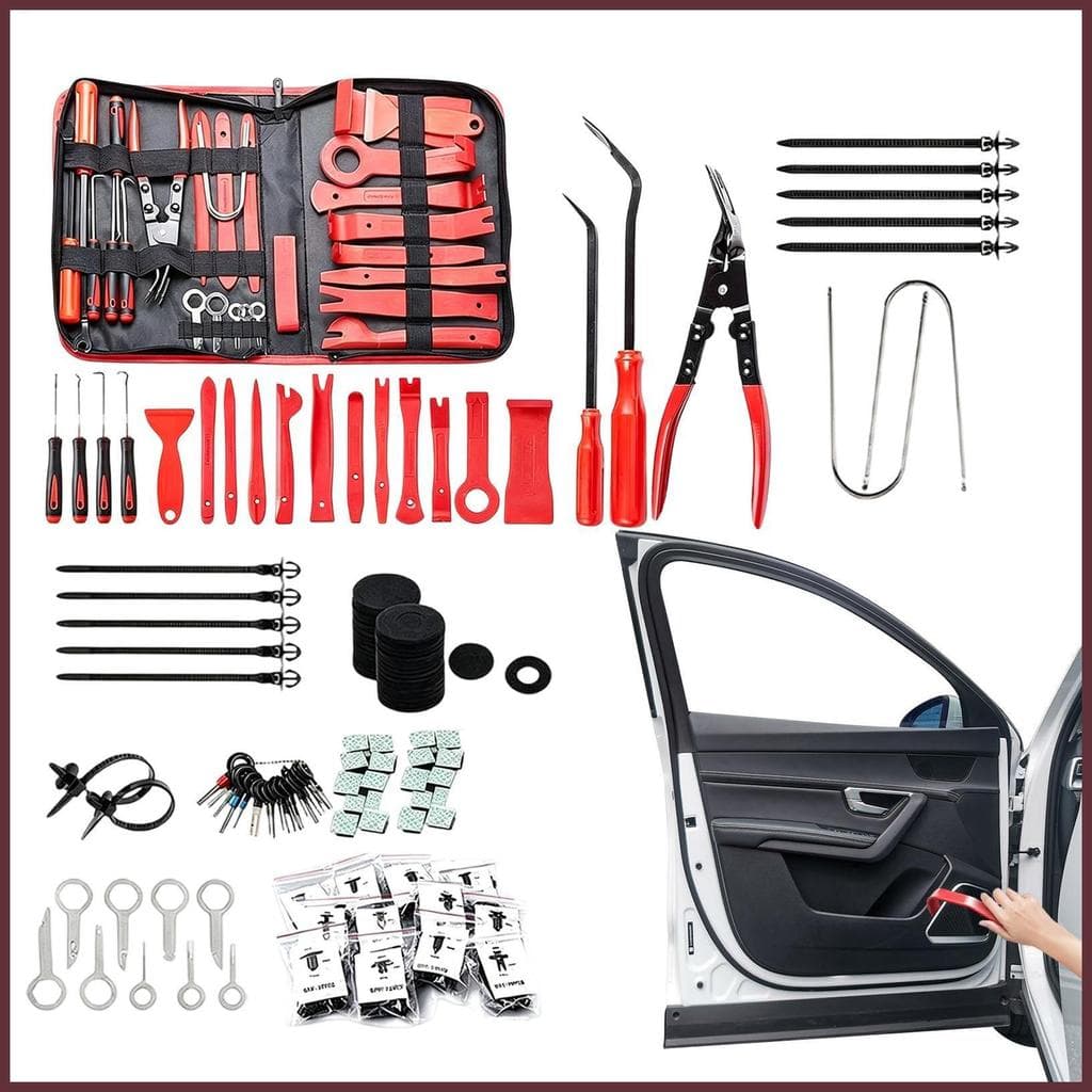 Ferramenta De Remoção De Guarnição De Carro , Reparo Veículo , Painel De Engrenagem Para Casa , Garagem Ao Ar Livre nuae