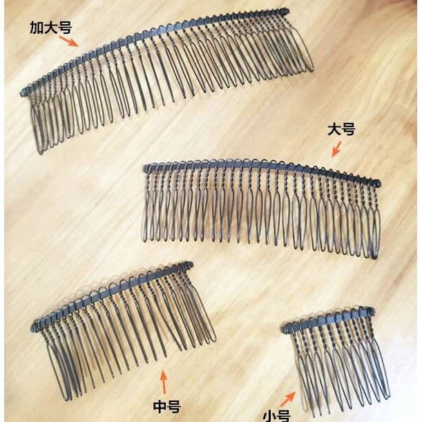 Pente de cabelo coreano inserção pente franja clipe de cabelo imprensa volta cocar Anti-deslizamento clipe plano clipe s