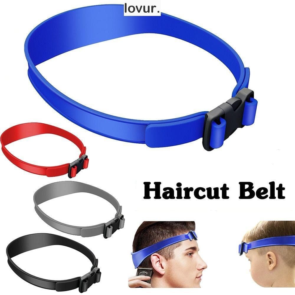 Modelo de Cabeleireiro LOVUR Decote Fita Moda Curva Guia de Corte de Cabelo CIXN