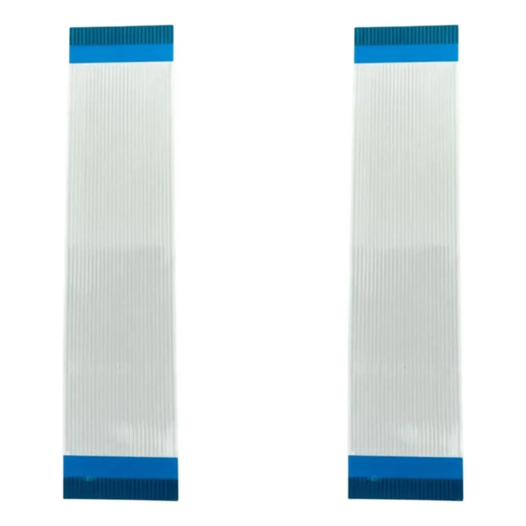 Kit 2 Flat Cable 27 Vias X 12cm 1mm Eastsun Awm Dvd Som