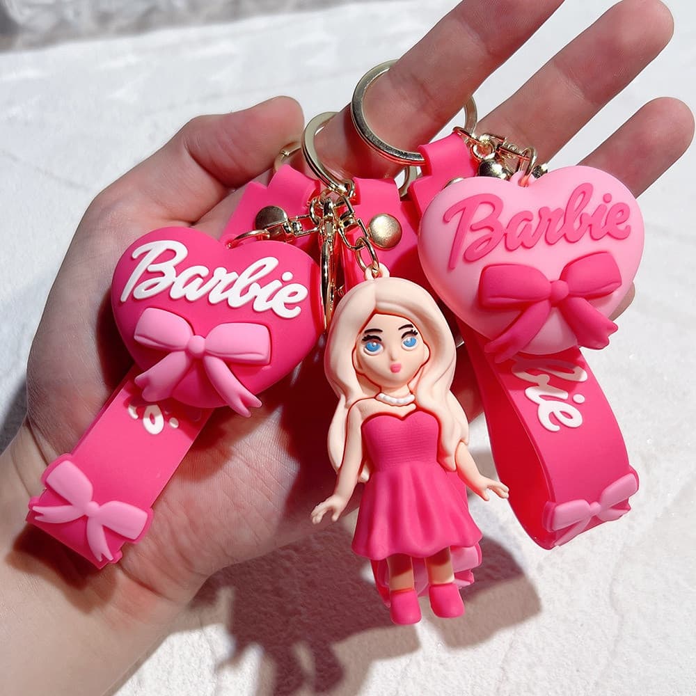 Porta-Chaves Barbie Doll Pendant Saco De Boneca Pingente Filme